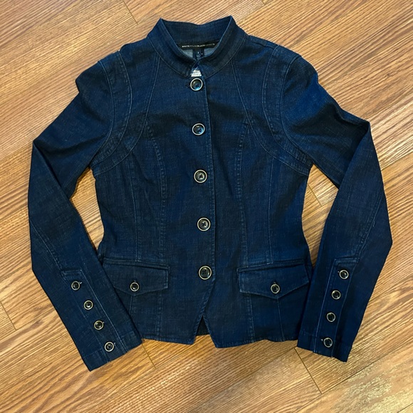 NWT WHBM Denim Blazer - Picture 6 of 7